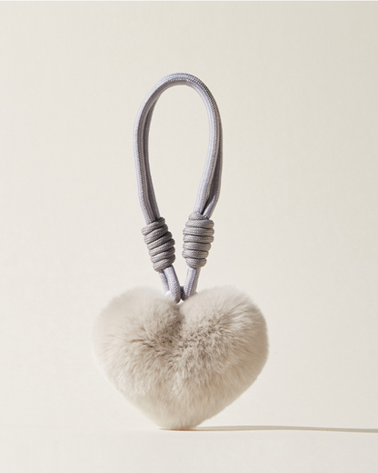 可愛いハートのペンダントバッグアクセサリー