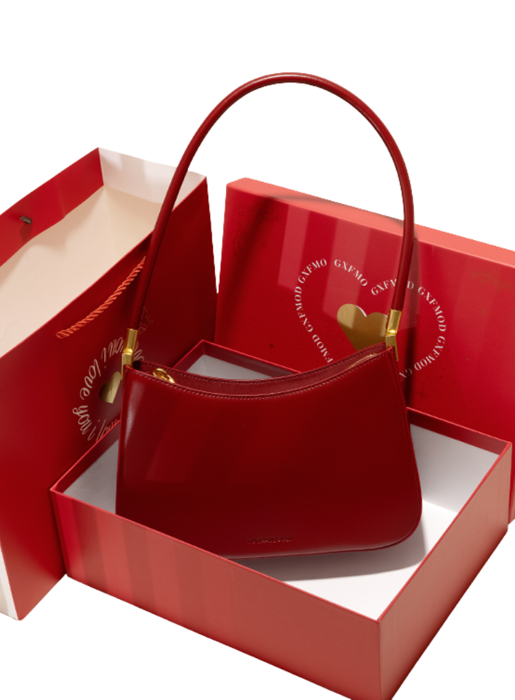 ルスター レザー バゲットバッグ