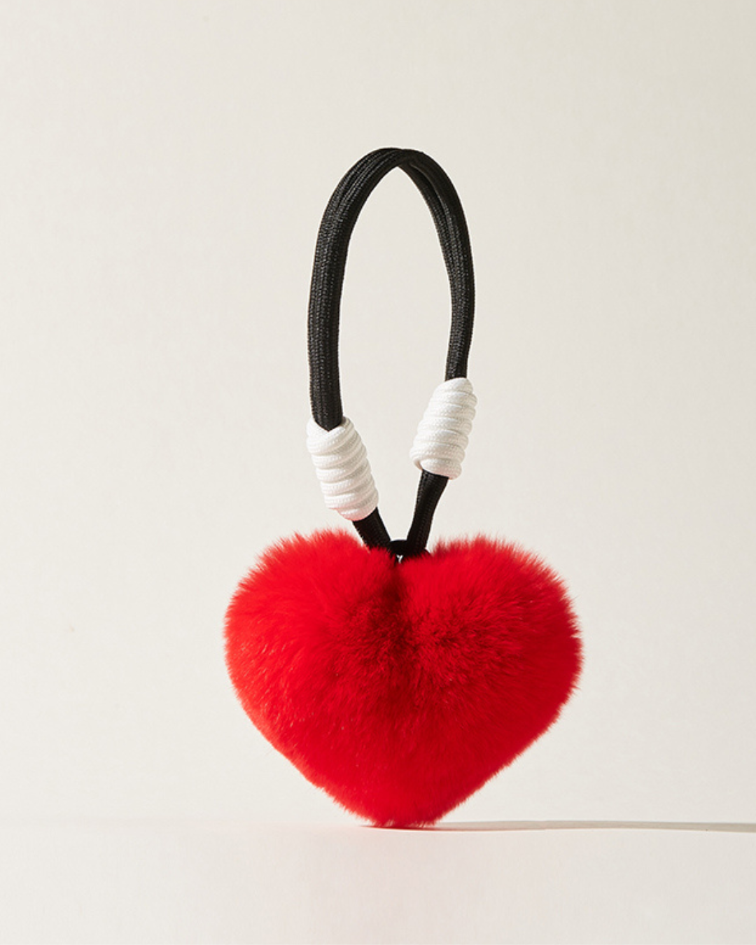 可愛いハートのペンダントバッグアクセサリー