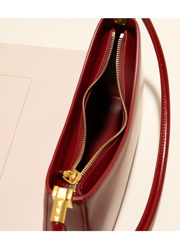 ルスター レザー バゲットバッグ