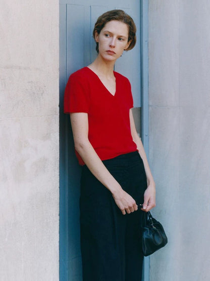 ニッチレザーギャザーショルダーバッグ