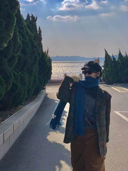 ヘリテージチェック ウールブレザー