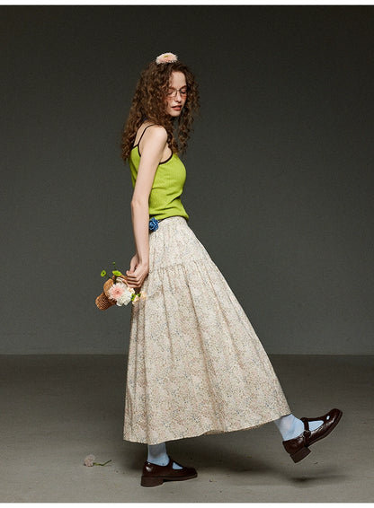 ヴィンテージ配色 スリムキャミソール