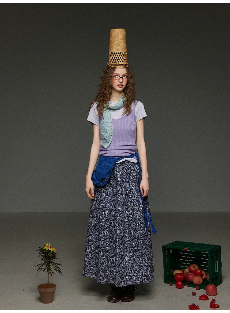 ドーパミン トリコロール ピット ストライプ ニットベスト