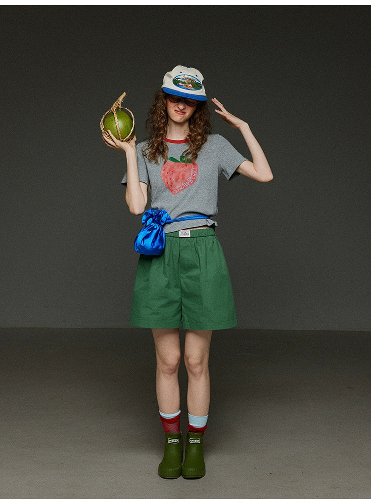 ストロベリーロゴTシャツ