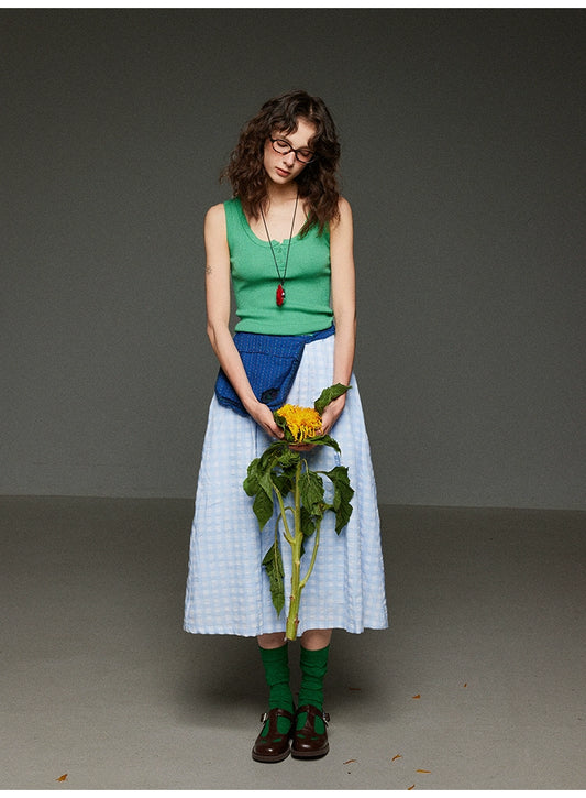 ラージUネックニットキャミソール