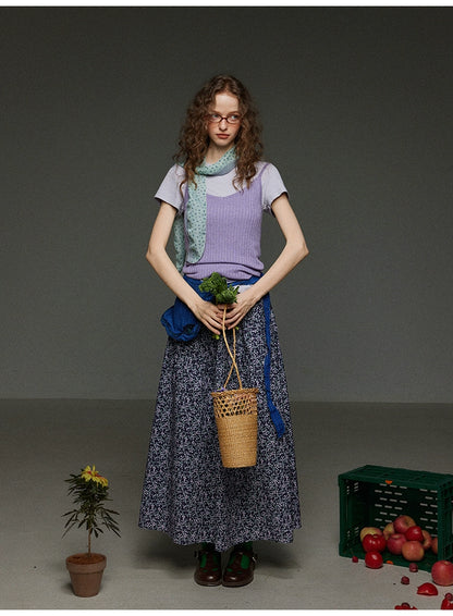 ドーパミン トリコロール ピット ストライプ ニットベスト