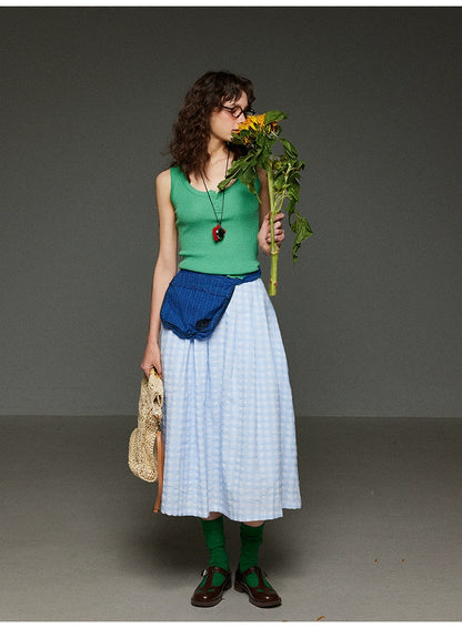 ラージUネックニットキャミソール